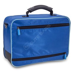Hemsjukvårdsväska, blå (tom) - Elite Bags