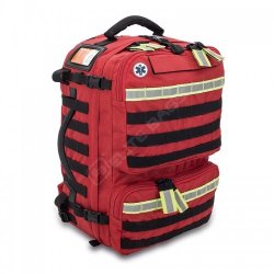Akutryggsäck (tom) paramedics, röd - Elite bags
