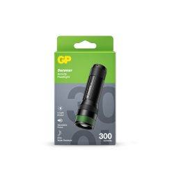 Design ficklampa 300 lm – 100 m, IPX4, C32 Discovery GP