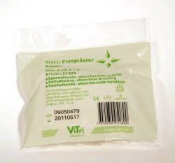 Fixoplåster på rulle 6 cm x 1 m, självhäftande plåster