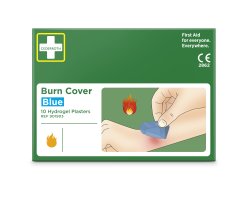 Burn cover, 10st plåster 74 x 45mm