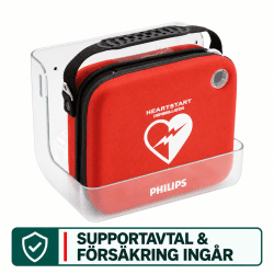 HeartStart HS1 - Paket 2, med väska och väggfäste