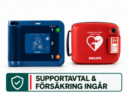 HeartStart FRX - Paket 1, med robust bärväska ink. rakhyvel, klädsax, HLR-mask