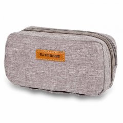 Diabetikerväska, grå (tom) - Elite Bags