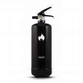 Brandsläckare, 2 kg, design edition black