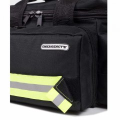 Emergency bag, medical bag with carry handle/shoulder strap, Black (empty) - Elite Bags
