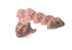 Ansikten till nya Little Anne, ljus hud, 6-pack