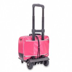Home healthcare bag, pink (empty) - Elite Bags