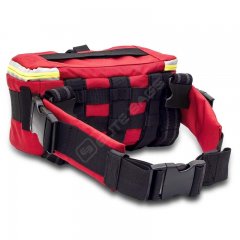 Akutväska, Midje/lårväska (tom), Röd - Elite Bags