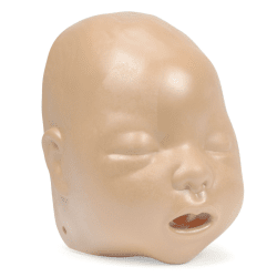 Ansiktshud till Baby Anne & Little Baby QCPR, ljus hud, 6-pack