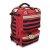 Akutryggsäck (tom) paramedics, röd - Elite bags