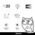 Design ficklampa 20 lm – 12 m, IPX4, CP21 Discovery GP