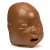 Ansiktshud till Baby Anne & Little Baby QCPR, mörk hud, 6-pack