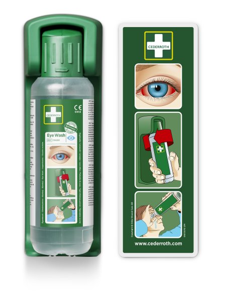 Väggfäste till 1 st ögondusch 500 ml, Cederroth