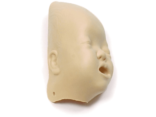 Ansiktshud till Baby Anne & Little Baby QCPR, ljus hud, 6-pack