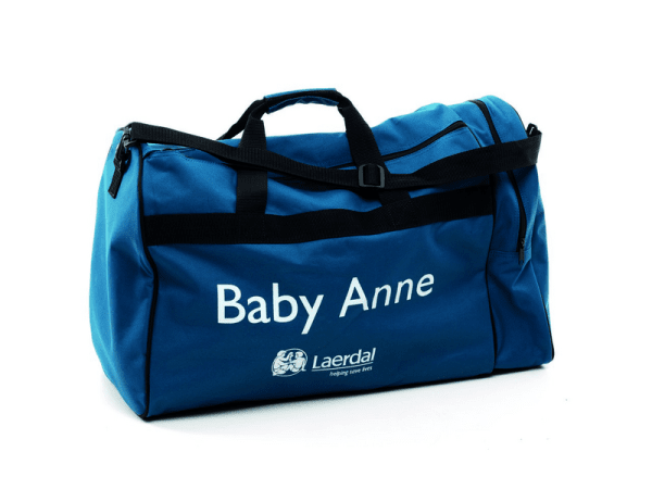 Bärväska Baby Anne, plats för 4 dockor