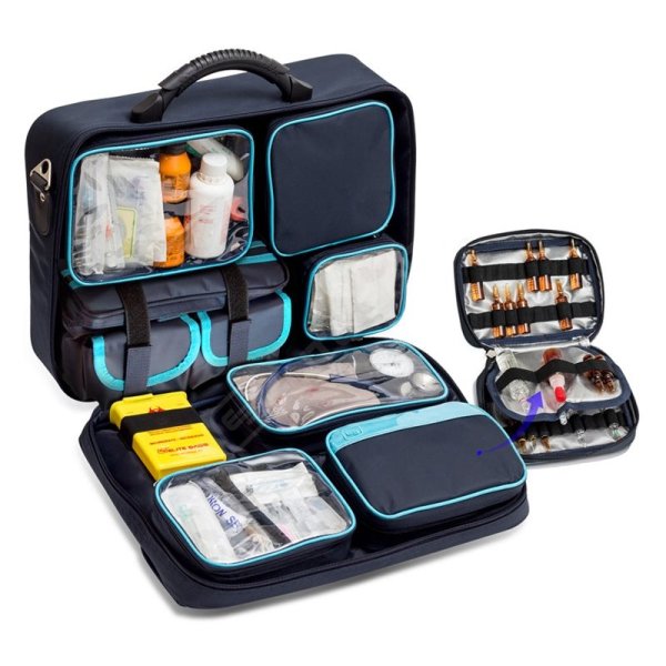 Hemsjukvårdsväska, medicinväska (tom) - Elite Bags