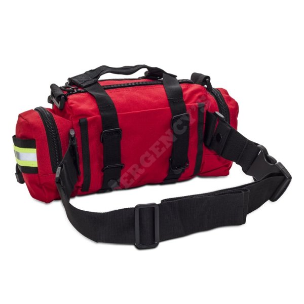 Akutväska, Midjeväska, (tom), Röd - Elite Bags