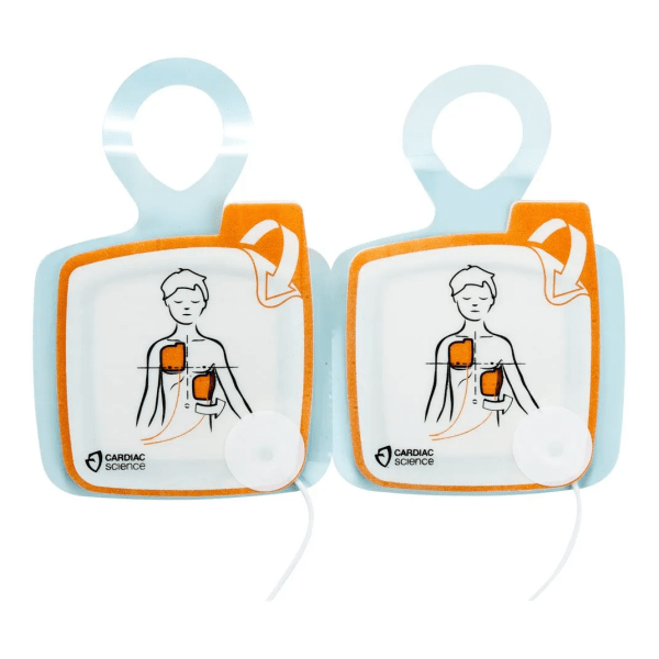 Övningselektroder barn till AED G5 Trainer, Powerheart