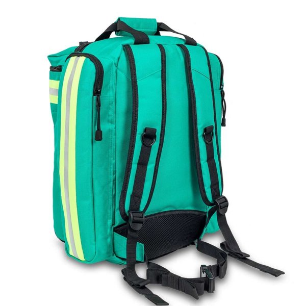 Akutryggsäck (med innehåll), Grön - Elite Bags