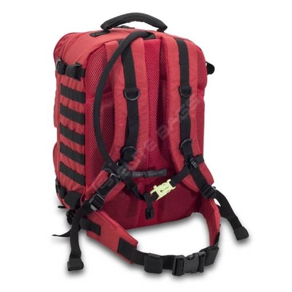 Akutryggsäck (med innehåll) paramedics, röd - Elite bags