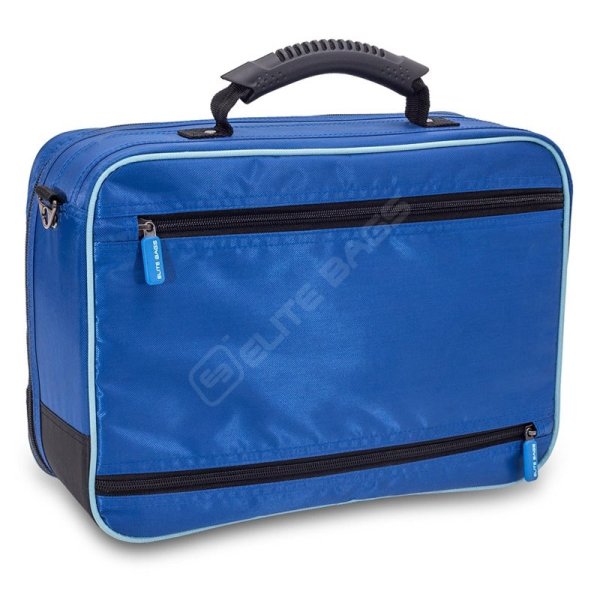 Hemsjukvårdsväska, blå (tom) - Elite Bags