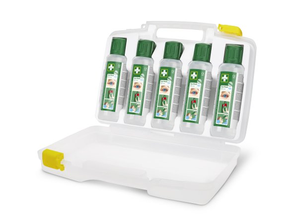 Ögonduschväska med 5 × 500 ml, Cederroth