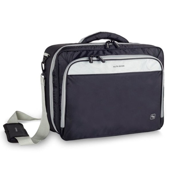 Hemsjukvårdsväska, svart (tom) - Elite Bags