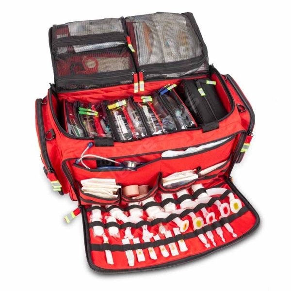 Akutväska Advanced life support (inkl. avfallsburk, kylgel) Medium- Elite Bags
