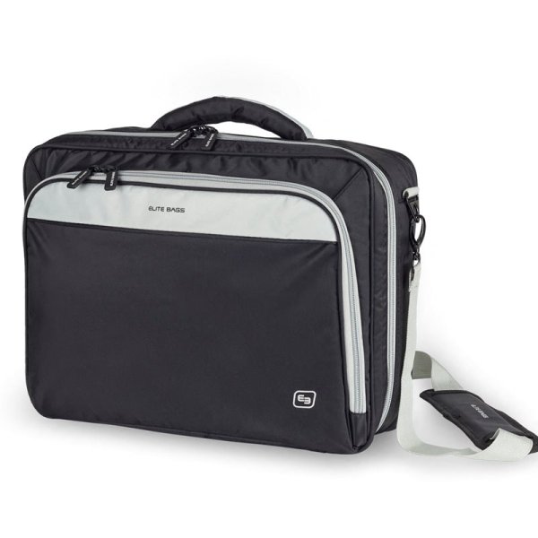 Hemsjukvårdsväska, svart (tom) - Elite Bags