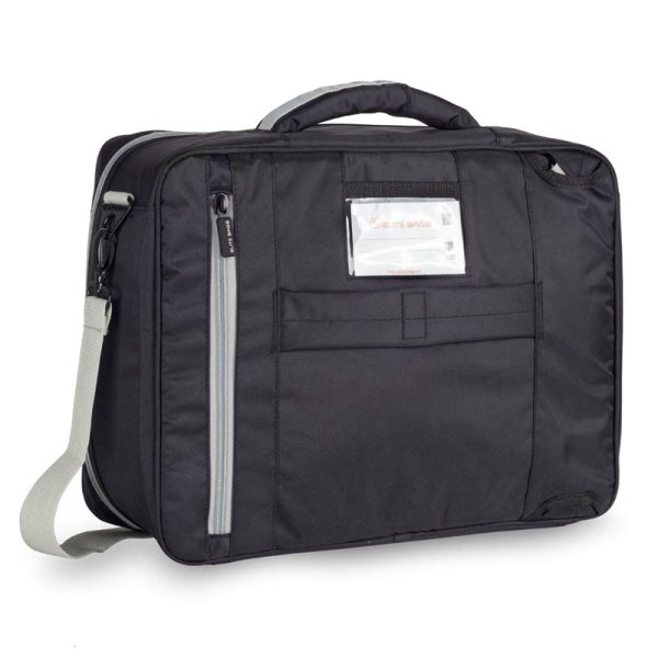 Hemsjukvårdsväska, svart (tom) - Elite Bags