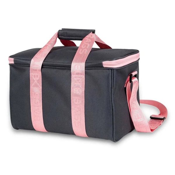 Universal Första hjälpen-väska, grå/rosa (tom) - Elite Bags
