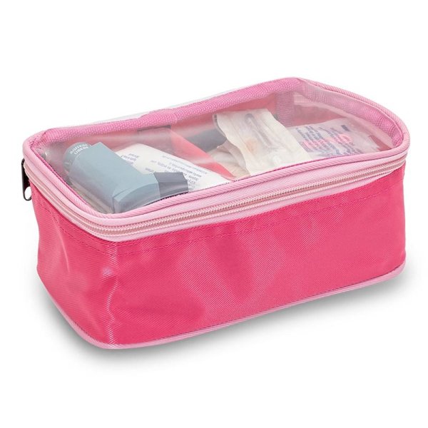 Hemsjukvårdsväska, rosa (tom) - Elite Bags