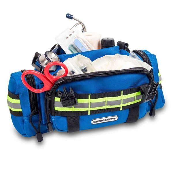Akutväska, Midjeväska, (tom), blå - Elite bags
