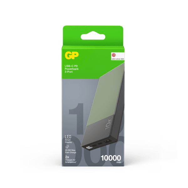 Powerbank M2+ 10000 mAh Grön, GP