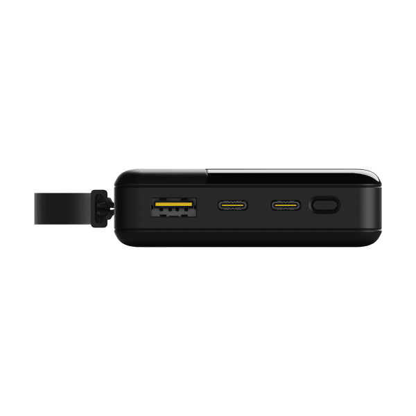 Powerbank Powerbird 20 000 mAh 65 W, svart, Aqiila