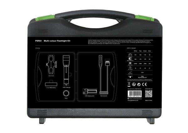 Eftersökskit - Multipower PSR52 ficklampa, AK02