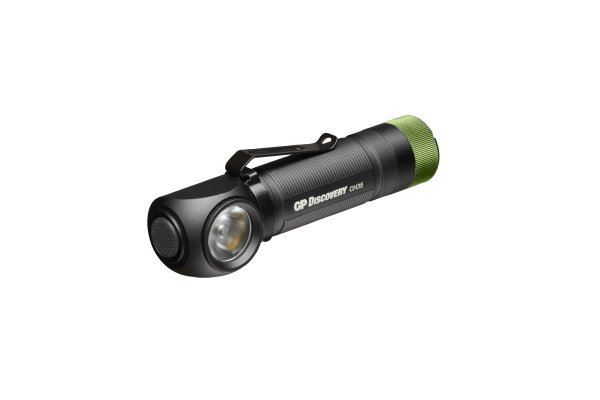 Design pannlampa laddbar 600 lm – 130 m, IPX4, CHR35 Discovery GP