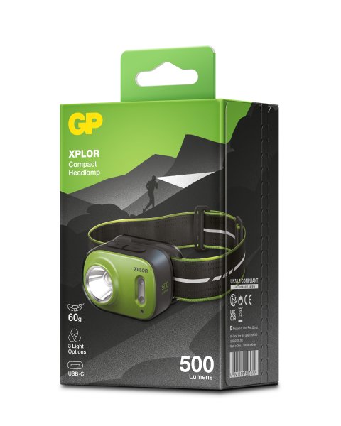 Xplor pannlampa 500 lm, GP