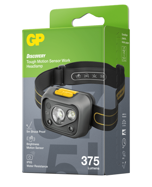 Design pannlampa 375 lm, IPX5, CHW54 Discovery GP
