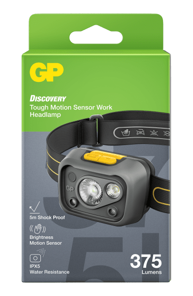 Design pannlampa 375 lm, IPX5, CHW54 Discovery GP