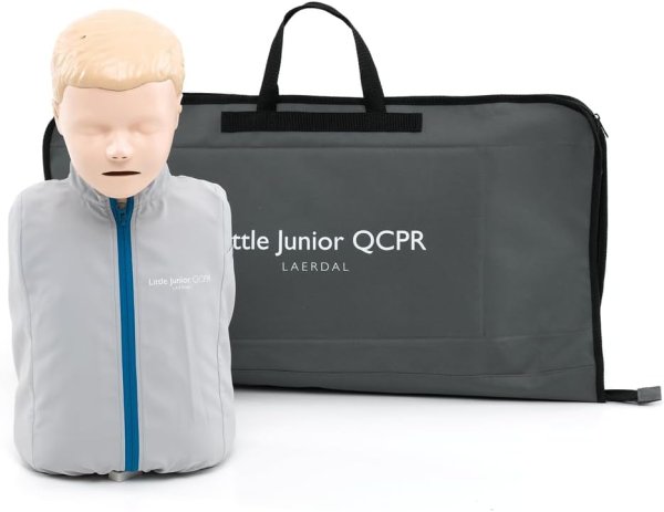 Little Junior QCPR, ljus hud, med väska