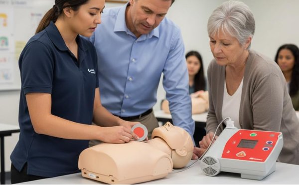 Philips HeartStart FR2 AED-trainer, Övningshjärtstartare, svensk