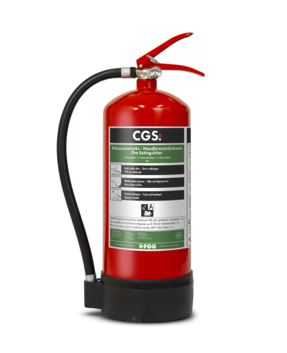 CGS 6 liter X-Fog handbrandsläckare, WE6XF-A