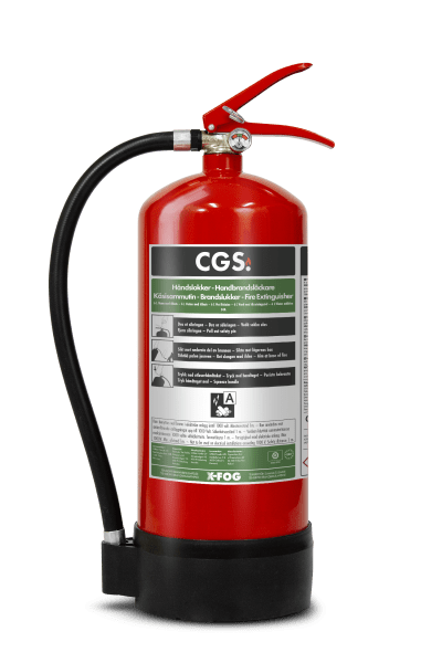 X-Fog handbrandsläckare 6 liter, CGS