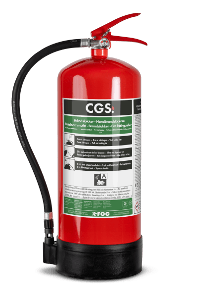X-Fog handbrandsläckare 9 liter, CGS