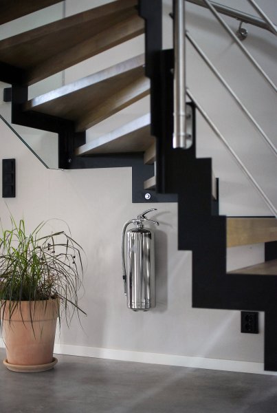 Pulversläckare 6 kg, steel Design by Housegard