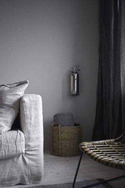 Pulversläckare 2 kg, steel Design by Housegard