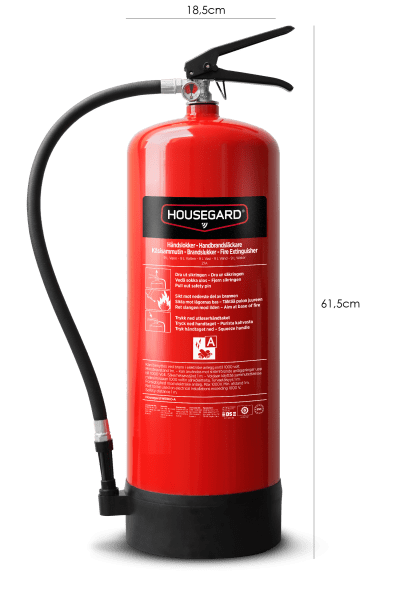Vattensläckare 9 liter, Housegard