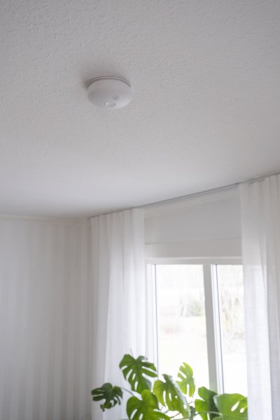 Trådlös brandvarnare Luma med inbyggt 10-årsbatteri, 2-pack, Housegard
